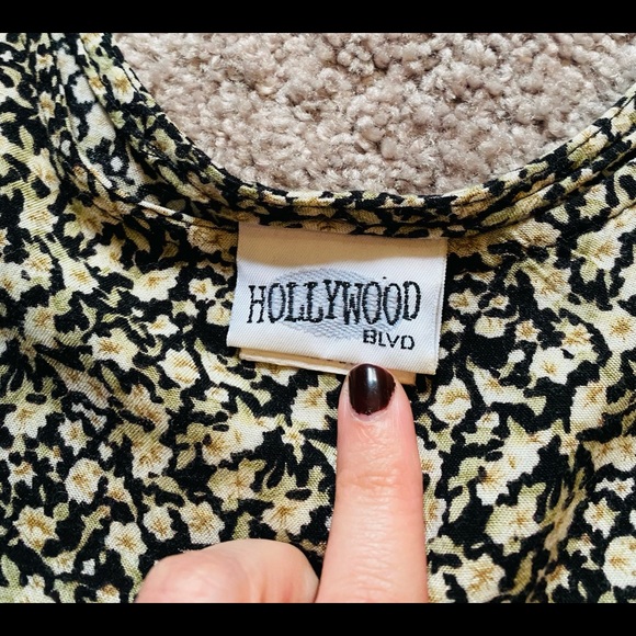 Vintage Hollywood Blvd dress - Picture 2 of 3